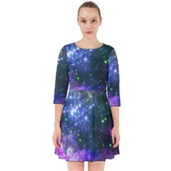 Space Colors Smock Dress