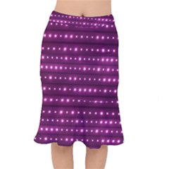 Galaxy Stripes Pattern Mermaid Skirt by dflcprints