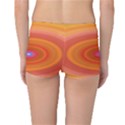 Ellipse Background Orange Oval Reversible Boyleg Bikini Bottoms View4