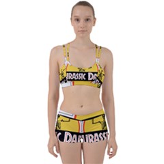 Jurassic Dad Dinosaur Skeleton Funny Birthday Gift Women s Sports Set