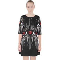 Inquisition Symbol Pocket Dress by Valentinaart