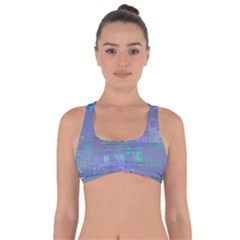 Abstract Art Got No Strings Sports Bra by ValentinaDesign