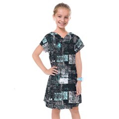 Abstract Art Kids  Drop Waist Dress