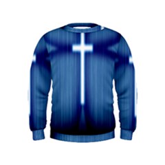 Blue Cross Christian Kids  Sweatshirt