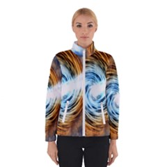 A Blazar Jet In The Middle Galaxy Appear Especially Bright Winterwear by Mariart