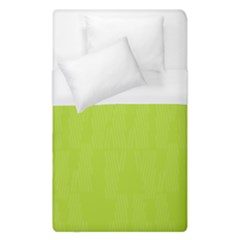 Line Green Duvet Cover (single Size) by Mariart