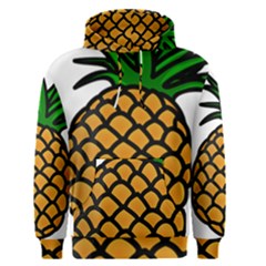 Pineapple Fruite Yellow Green Orange Men s Pullover Hoodie by Mariart