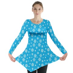 Xmas Pattern Long Sleeve Tunic  by Valentinaart