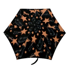 Guitar Star Rain Mini Folding Umbrellas by SpaceyQT