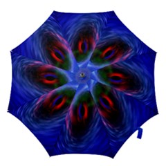 Black Hole Blue Space Galaxy Hook Handle Umbrellas (small) by Mariart