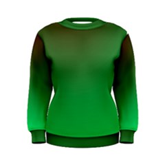 Course Colorful Pattern Abstract Green Women s Sweatshirt