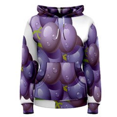 Grape Fruit Women s Pullover Hoodie by Mariart