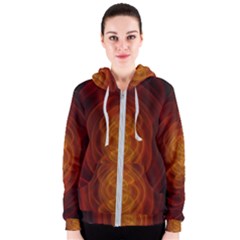 High Res Nostars Orange Gold Women s Zipper Hoodie by Mariart