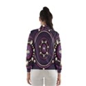 Mandalarium Hires Hand Eye Purple Wind Breaker (Women) View2