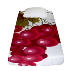 Red Fruit Grape Fitted Sheet (single Size)