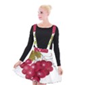 Red Fruit Grape Suspender Skater Skirt View1