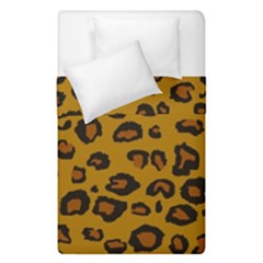 Leopard Duvet Cover Double Side (single Size) by DreamCanvas