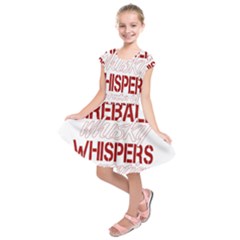 Fireball Whiskey Humor  Kids  Short Sleeve Dress by crcustomgifts