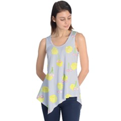 Cute Fruit Cerry Yellow Green Pink Sleeveless Tunic by Mariart