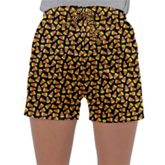 Pattern Halloween Candy Corn   Sleepwear Shorts by iCreate