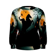 Headless Horseman Women s Sweatshirt by Valentinaart