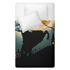 Headless Horseman Duvet Cover Double Side (single Size) by Valentinaart