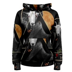 Spiritual Goat Women s Pullover Hoodie by Valentinaart