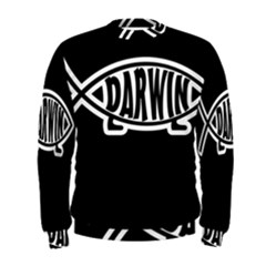 Darwin Fish Men s Sweatshirt by Valentinaart