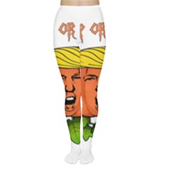 Trump Or Treat  Women s Tights by Valentinaart