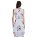 cute shabby chic floral pattern Sleeveless Chiffon Dress   View2