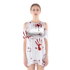 Massacre  Shoulder Cutout One Piece