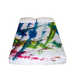 No 128 Fitted Sheet (full/ Double Size) by AdisaArtDesign