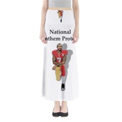 National Anthem Protest Full Length Maxi Skirt by Valentinaart