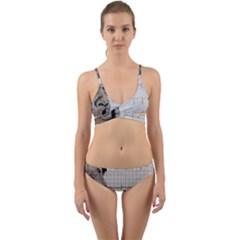 Dali s Heart Beat Wrap Around Bikini Set