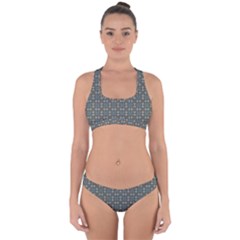 Earth Tiles Cross Back Hipster Bikini Set by KirstenStar