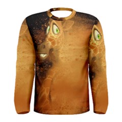 The Funny, Speed Giraffe Men s Long Sleeve Tee