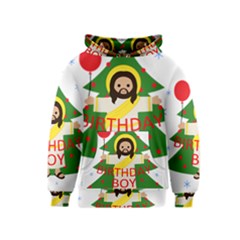 Jesus - Christmas Kids  Pullover Hoodie by Valentinaart