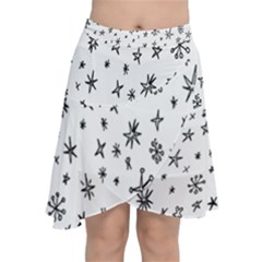 Star Doodle Chiffon Wrap by Mariart