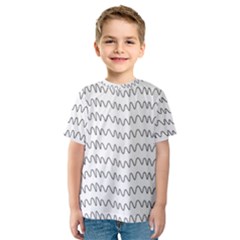 Tattoos Transparent Tumblr Overlays Wave Waves Black Chevron Kids  Sport Mesh Tee