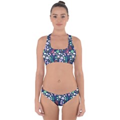 Seahorses Jellyfish Seaworld Sea  Beach Swiim Cross Back Hipster Bikini Set by Mariart