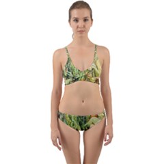 Chung Chao Yi Automatic Drawing Wrap Around Bikini Set by Celenk