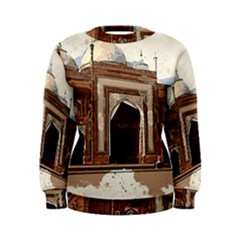 Agra Taj Mahal India Palace Women s Sweatshirt by Celenk