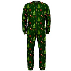 Christmas Pattern Onepiece Jumpsuit (men)  by Valentinaart