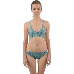 Design Art Wesley Fontes Wrap Around Bikini Set by wesleystores