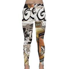 Cleopatra Classic Yoga Leggings by Valentinaart