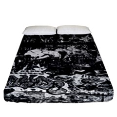 Graffiti Fitted Sheet (california King Size) by ValentinaDesign