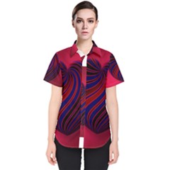 Heart Love Luck Abstract Women s Short Sleeve Shirt