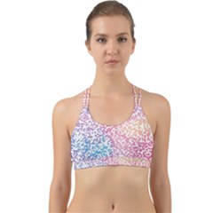 Festive Color Back Web Sports Bra by Colorfulart23