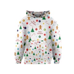 Christmas Pattern Kids  Pullover Hoodie