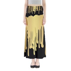 Drip Cold Full Length Maxi Skirt by NouveauDesign